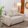 Sofá 2 lugares 8100 1.55m Linho Bege 24