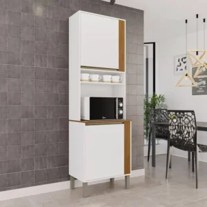 Torre Quente Cozinha Pérola Branco/Cinamomo - Sallêto