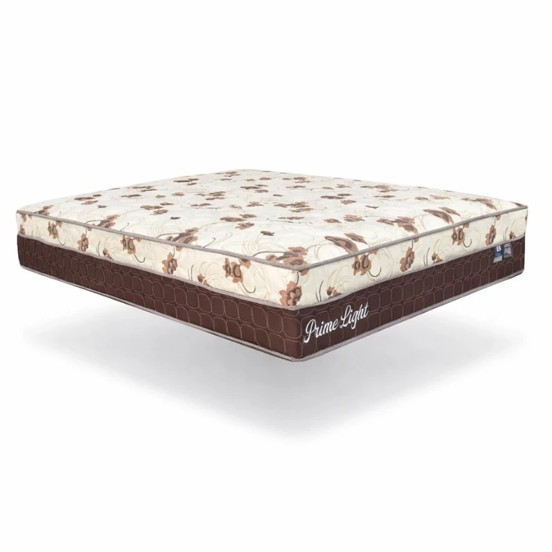Colchão Queen Prime Light Marrom 158x198x30 Molas Ensacadas Orthoprime