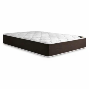 Colchão Casal Clean Marrom 138x188x32 Molas Ensacadas Lestespuma