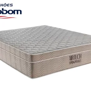 Colchão Casal Airtech Springpocket 138x188x25 Molas Ensacadas - Ortobom