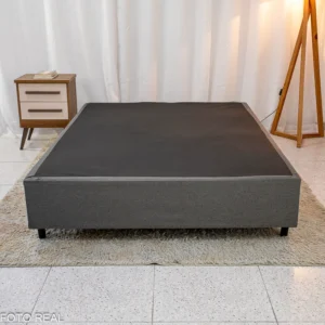 Alternative view of Box Casal Universal Linho Grafite 138x188x40 - Gazin